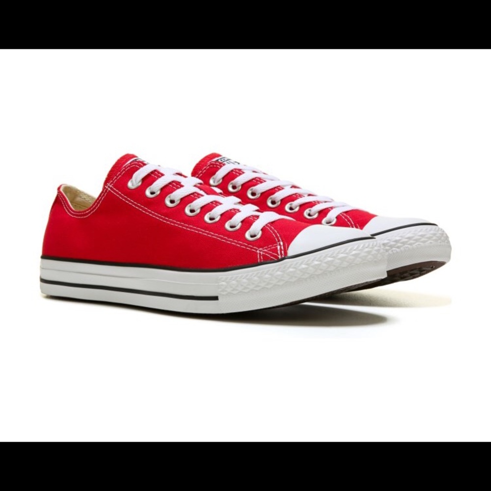 CONVERSE CHUCKTAYLOR ALL STAR LOW TOP 9 red